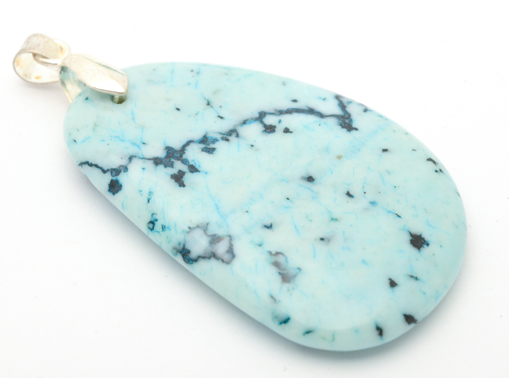 Sterling Silver Gemstone Pendant Necklaces and Two Jasper Pendants