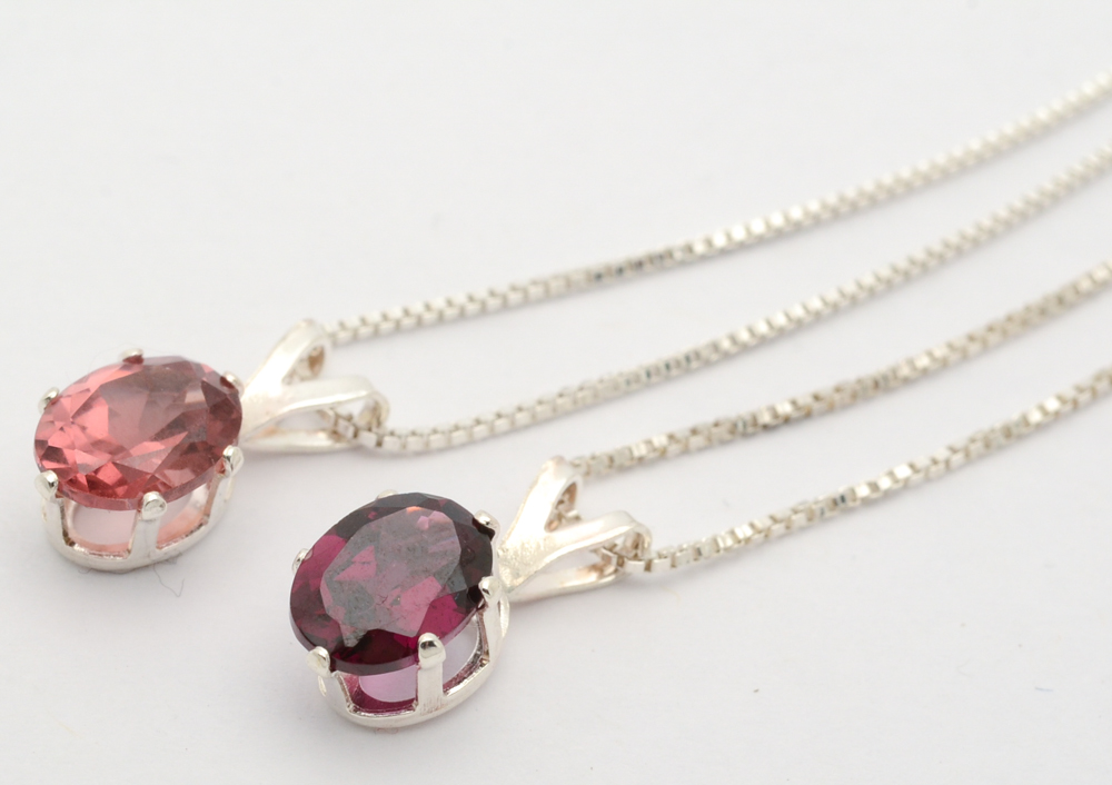 Sterling Silver and Gemstone Jewelry