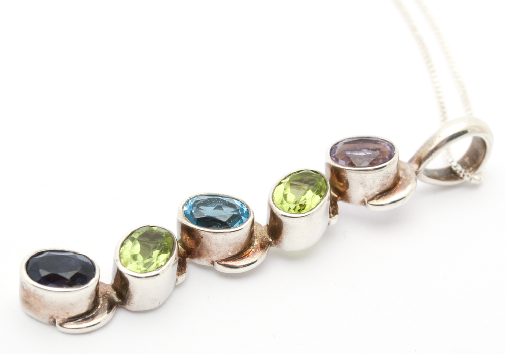 Sterling Silver and Gemstone Jewelry