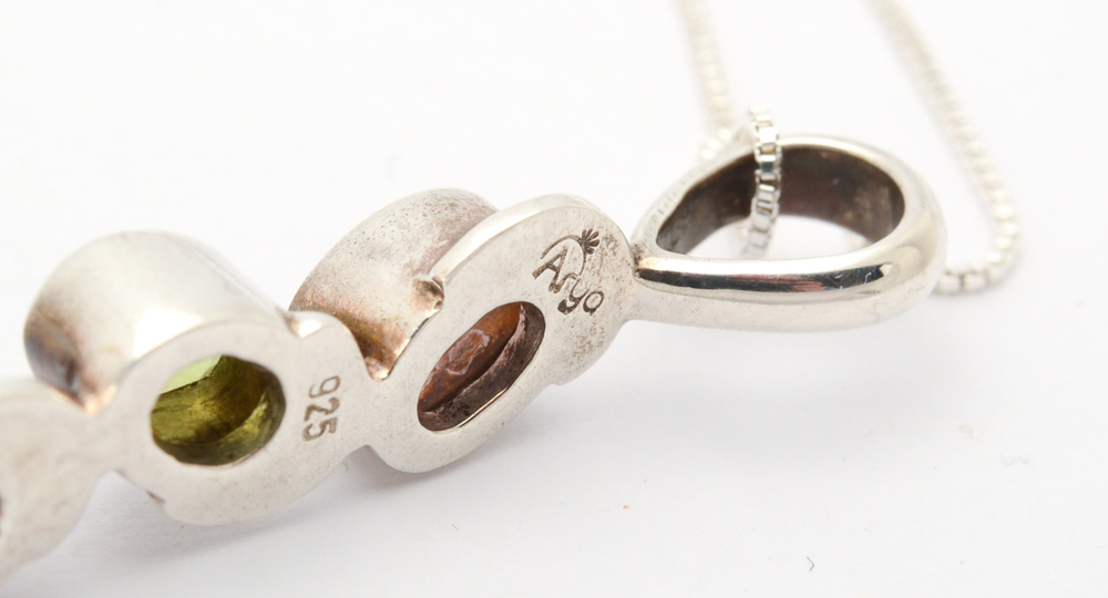 Sterling Silver and Gemstone Jewelry