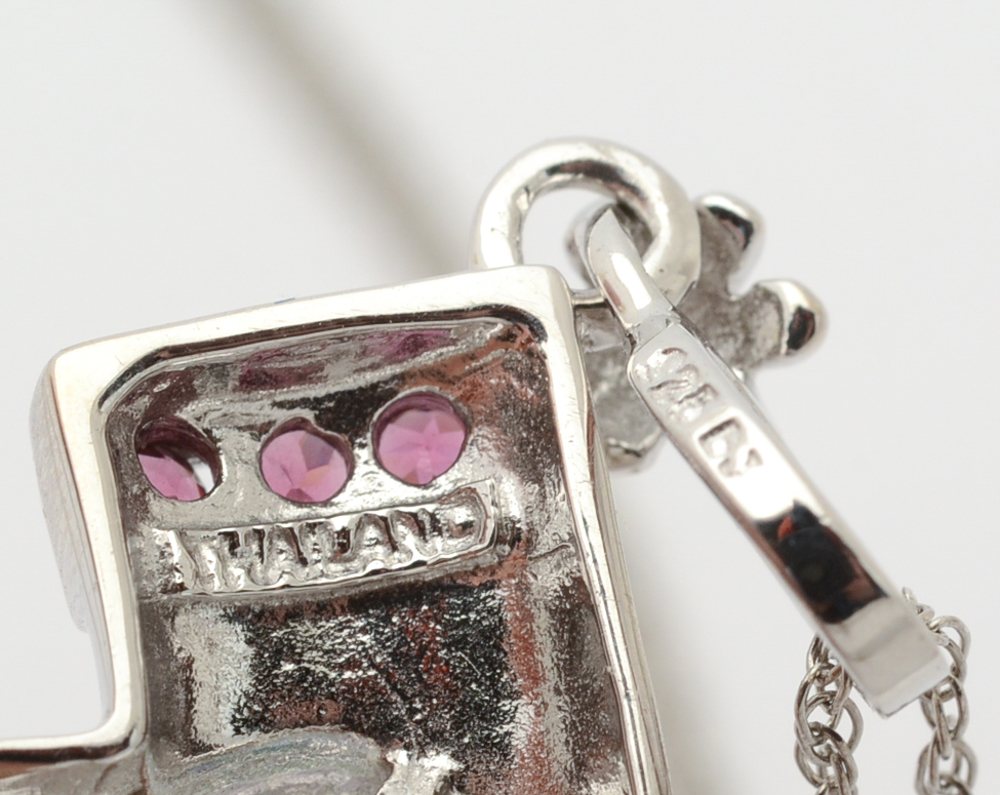 Sterling Silver and Gemstone Pendant Necklaces