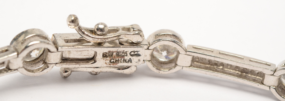 Sterling Silver Jewelry with Cubic Zirconias