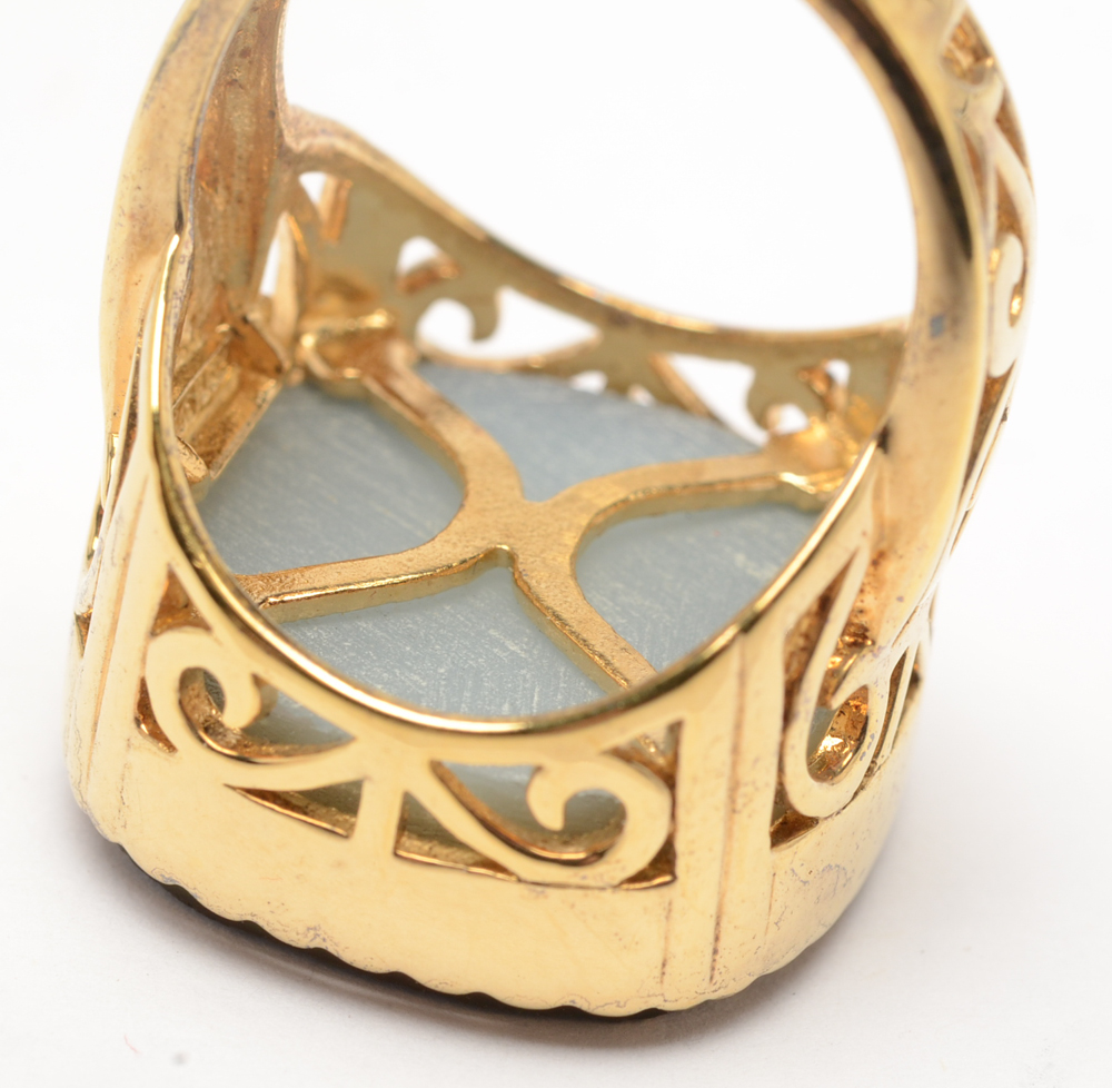 Sterling Silver Druzy Stone Rings