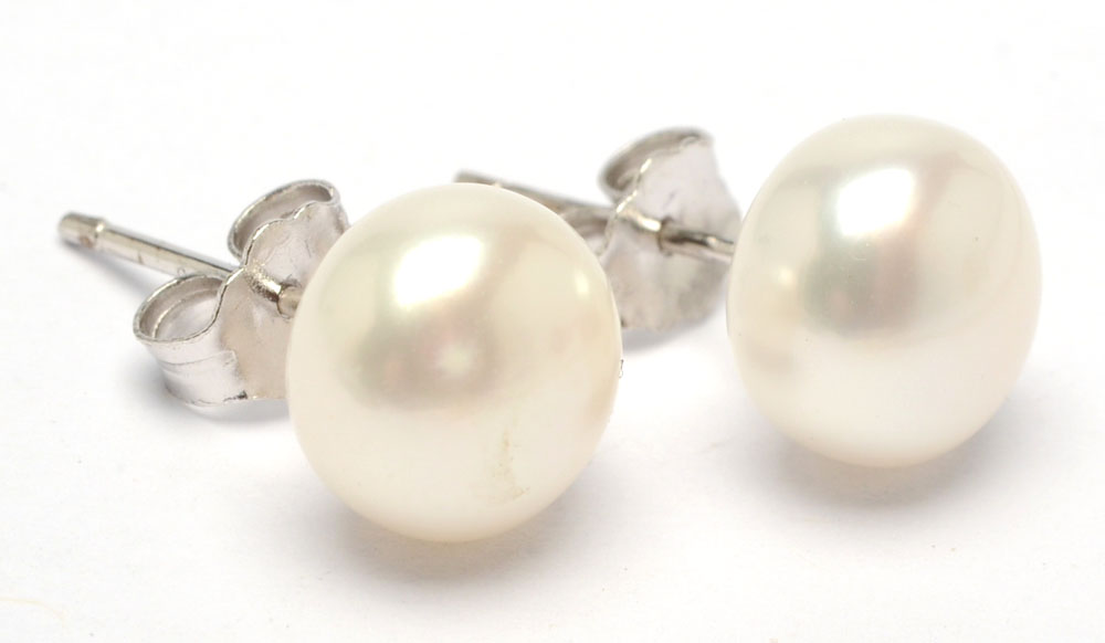 Sterling Silver and Smoky Topaz Ring Plus Pearl Jewelry