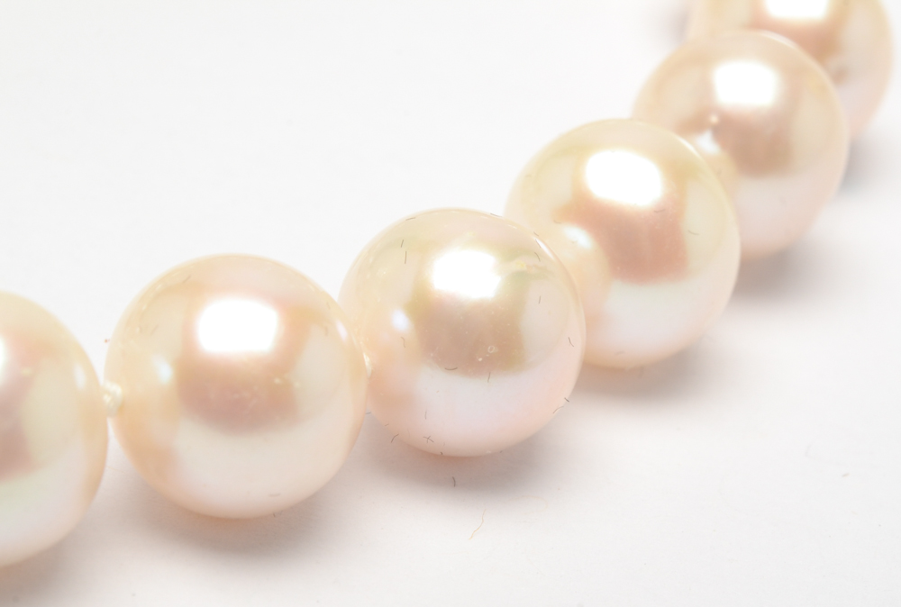 14K Gold Cultured Freshwater Pearl Necklace