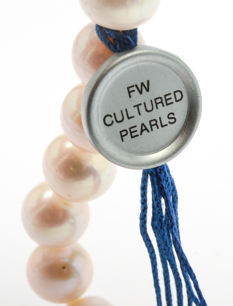 14K Gold Cultured Freshwater Pearl Necklace