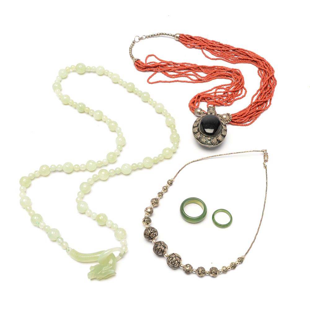 Assortment of Costume Jewelry