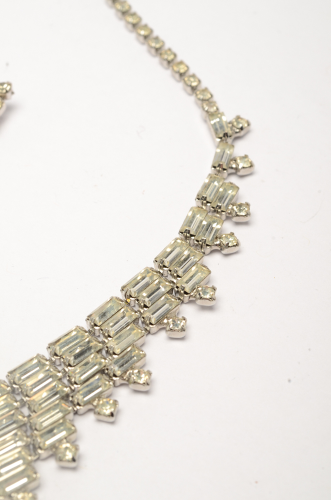 Vintage Group of Silver Tone Weiss Jewelry