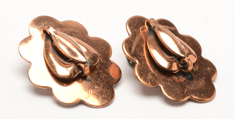 Vintage 1950's Renoir Copper Jewelry Group
