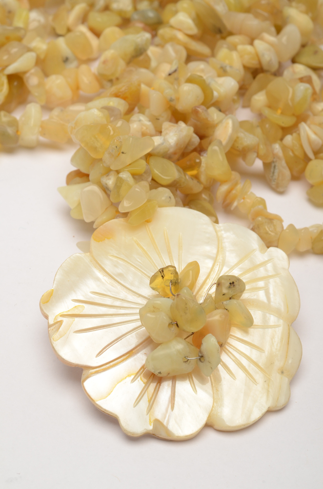 Sterling Silver Jewelry Including Mother of Pearl