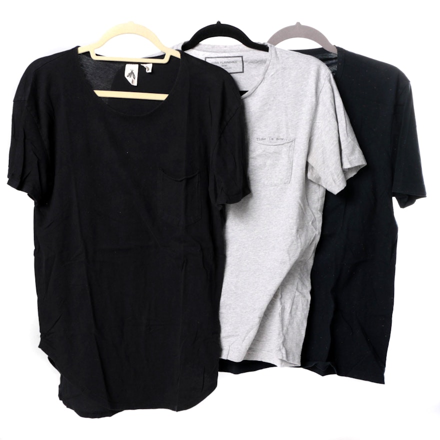 Men's Short-Sleeve T-Shirts Including Zara Man