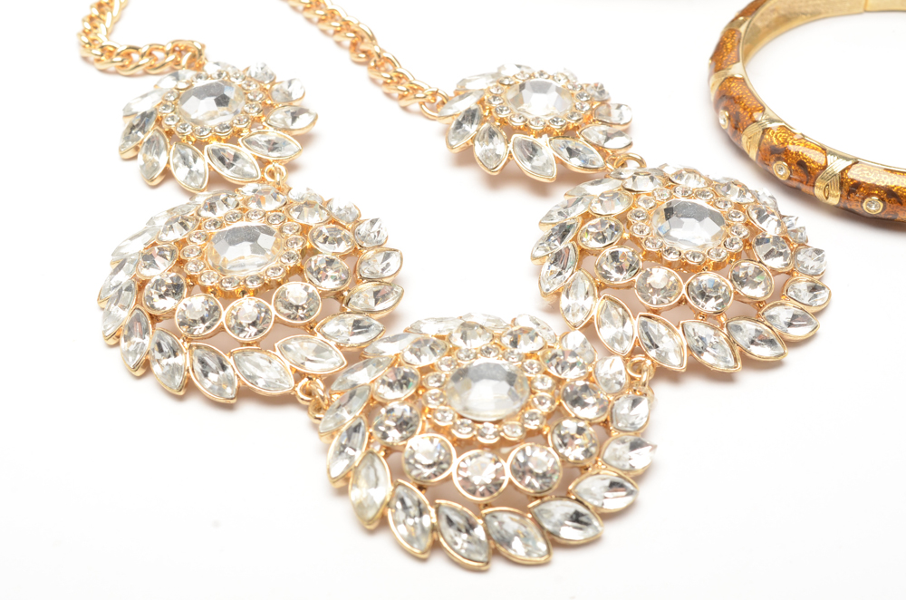 Assortment of Costume Jewelry Statement Pieces