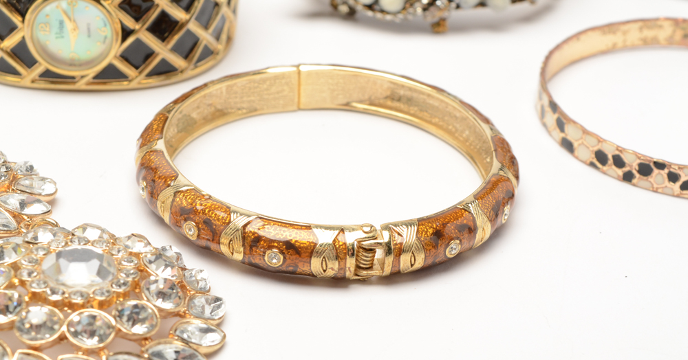 Assortment of Costume Jewelry Statement Pieces