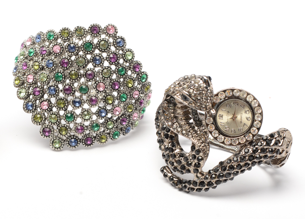 Assortment of Costume Jewelry Statement Pieces