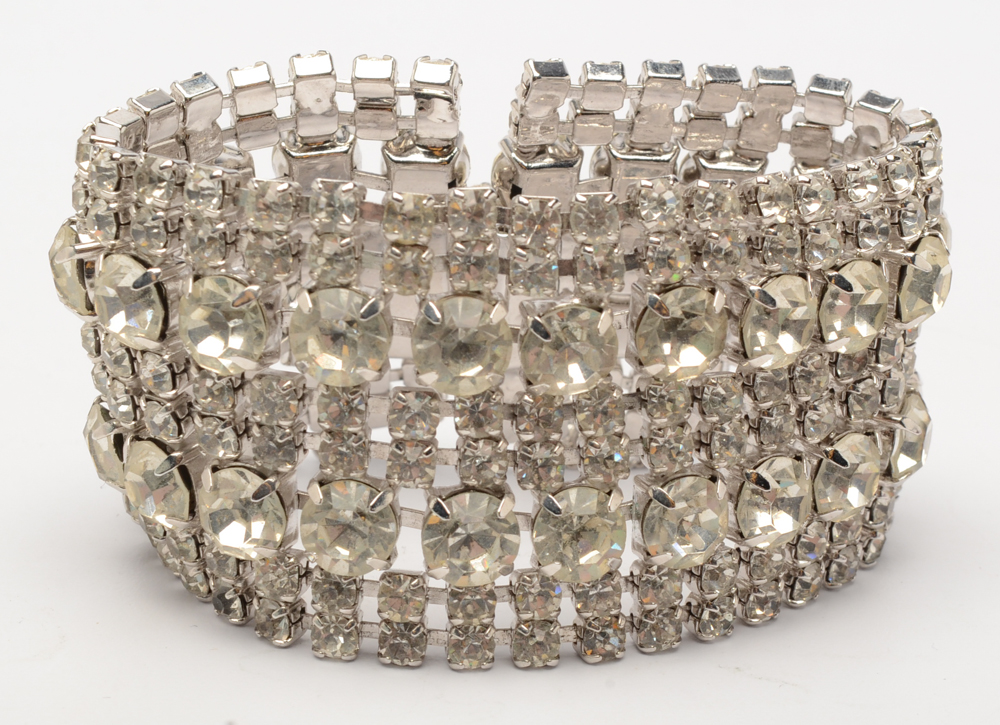 Collection of Rhinestone Jewelry