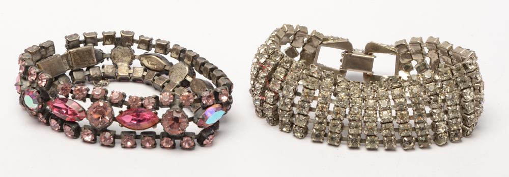 Collection of Rhinestone Jewelry