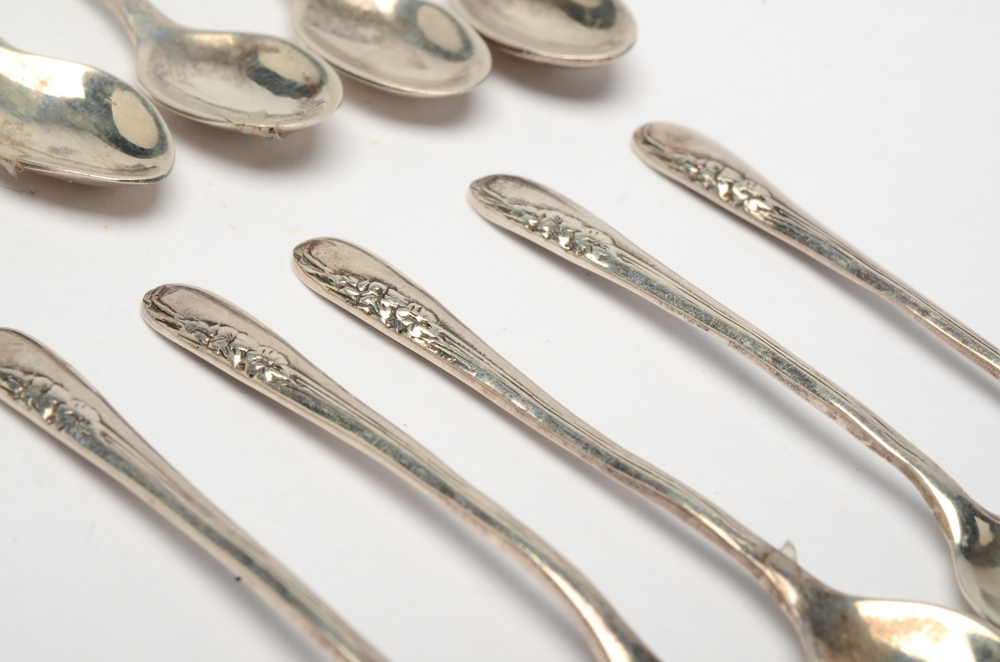 Miniature Sterling Silver Spoons