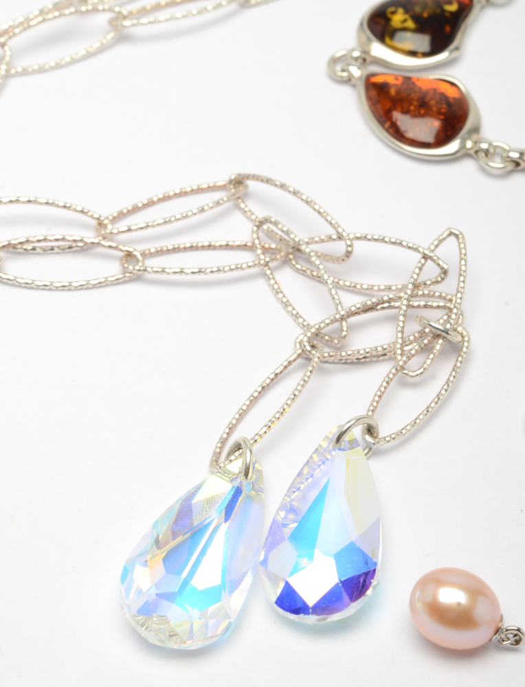 Group of Sterling Silver Jewelry