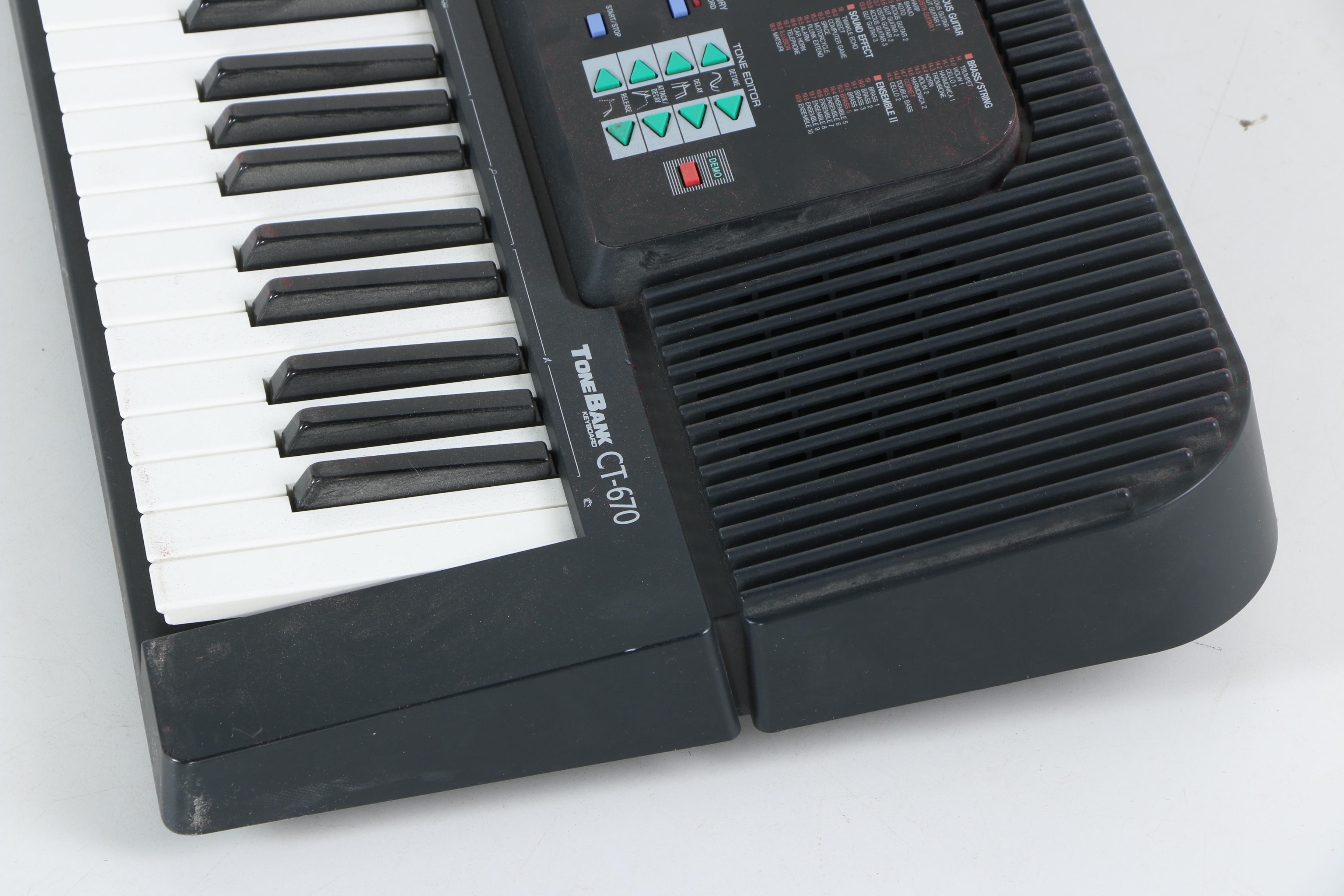 Casio CT-670 ToneBank MIDI Keyboard