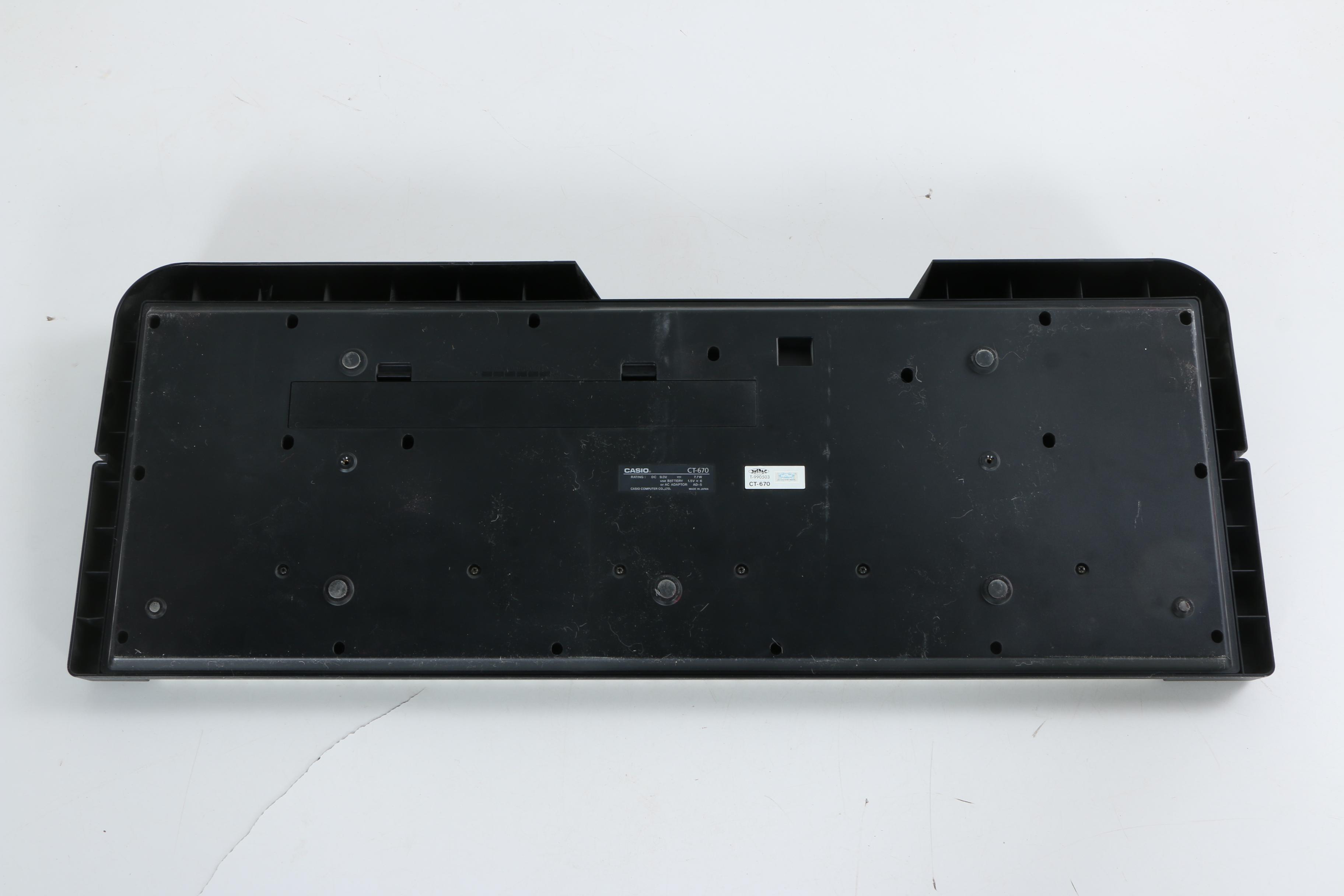 Casio CT-670 ToneBank MIDI Keyboard