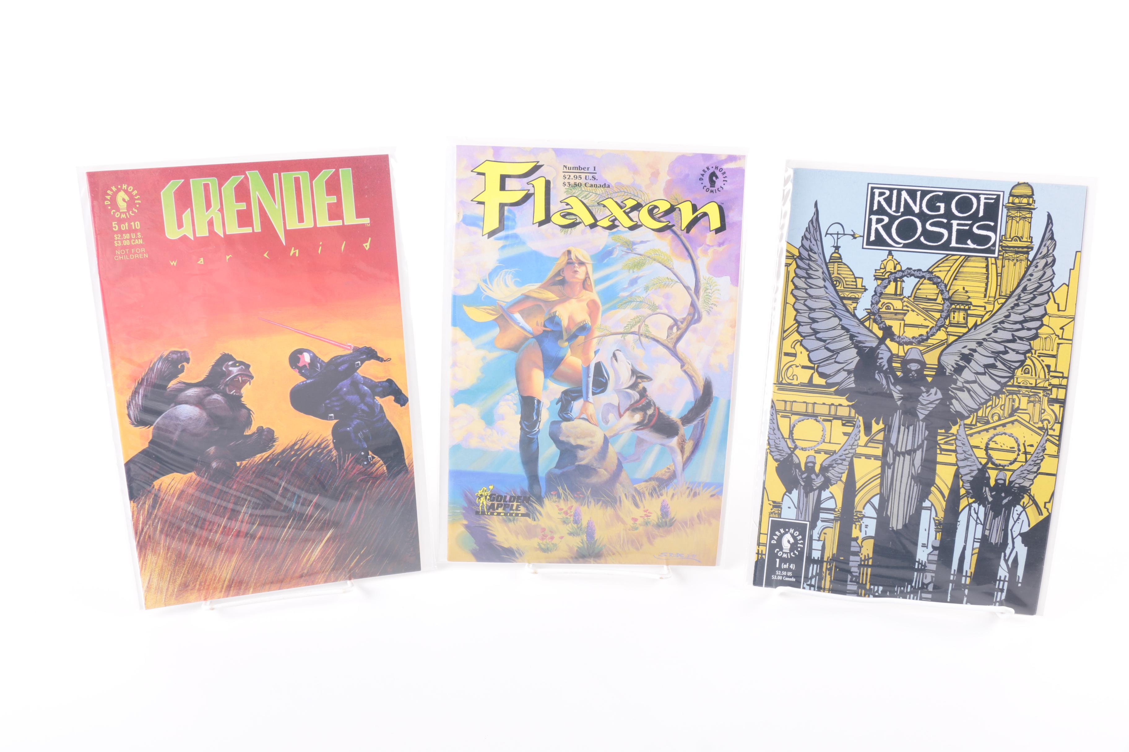 Collection of Dark Horse Comic Books featuring "Freaks of the Heartland"