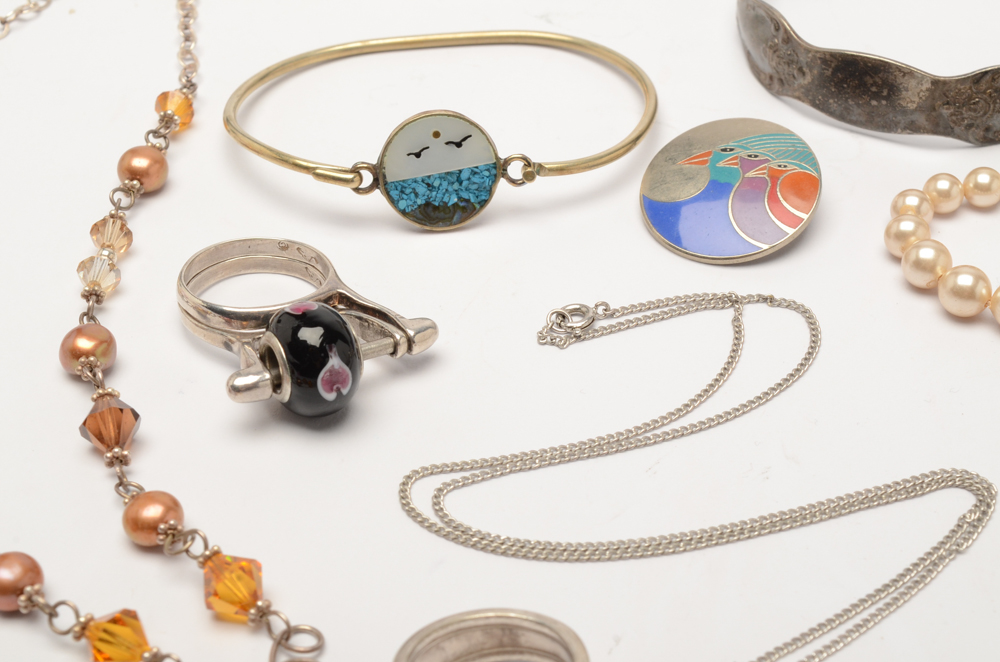 Silver Tone Costume Jewelry