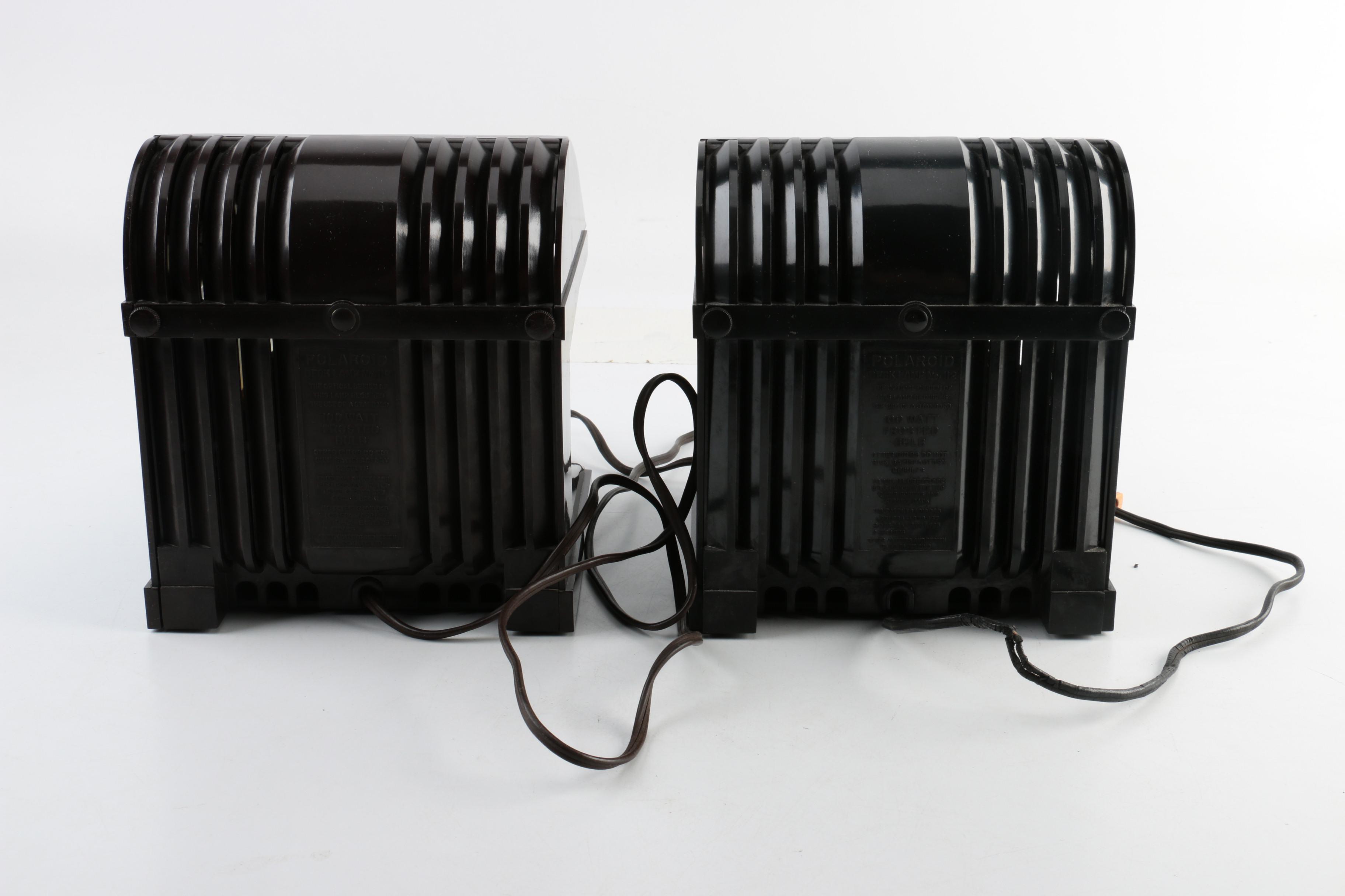 Art Deco Polaroid No. 112 Desk Lamps by Clarence Kennedy and Charles Baratelli