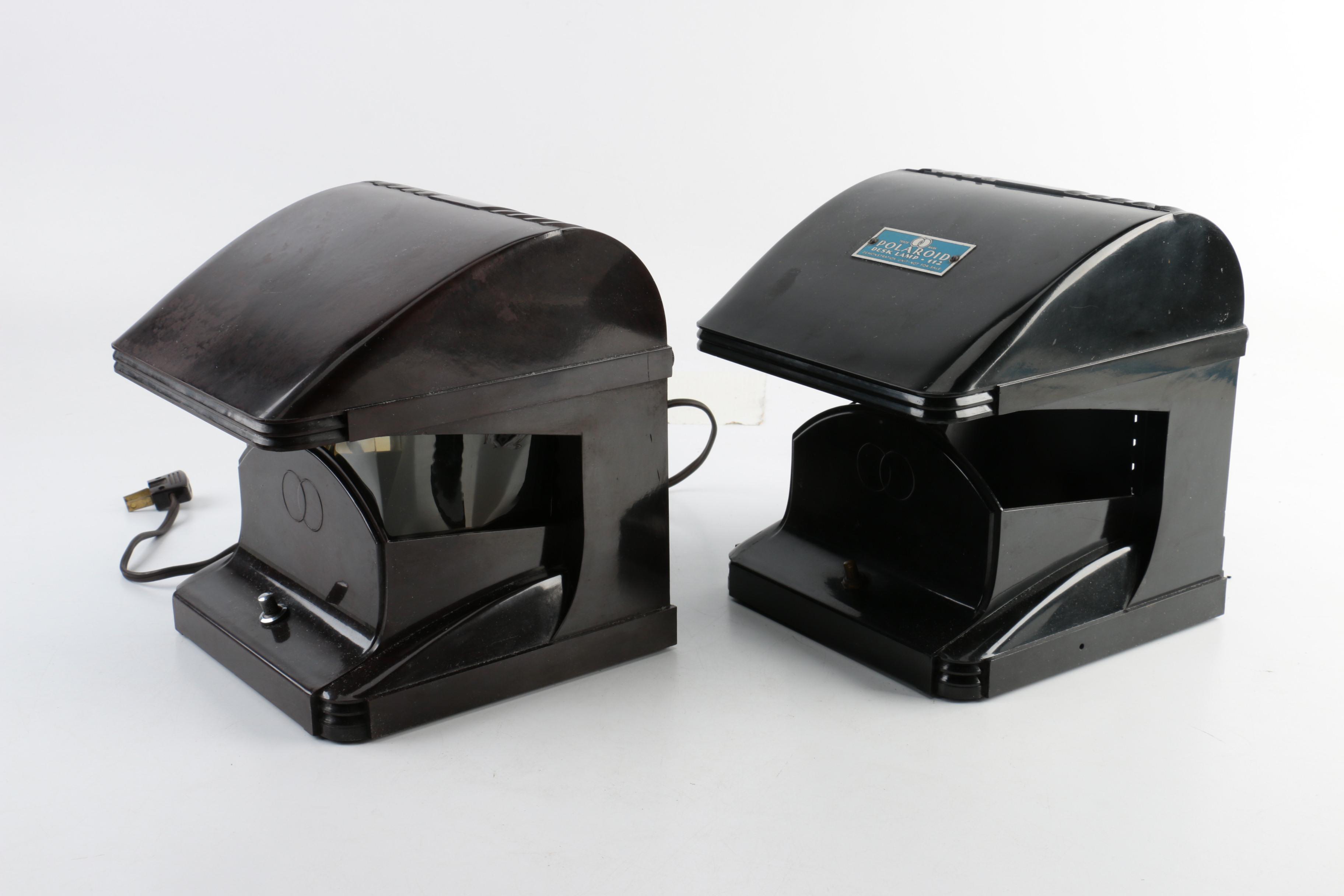 Art Deco Polaroid No. 112 Desk Lamps by Clarence Kennedy and Charles Baratelli