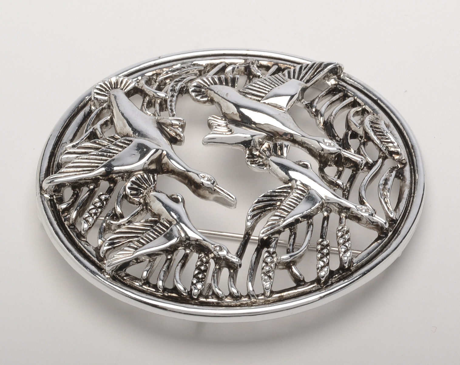 Vintage Silver Tone Costume Jewelry