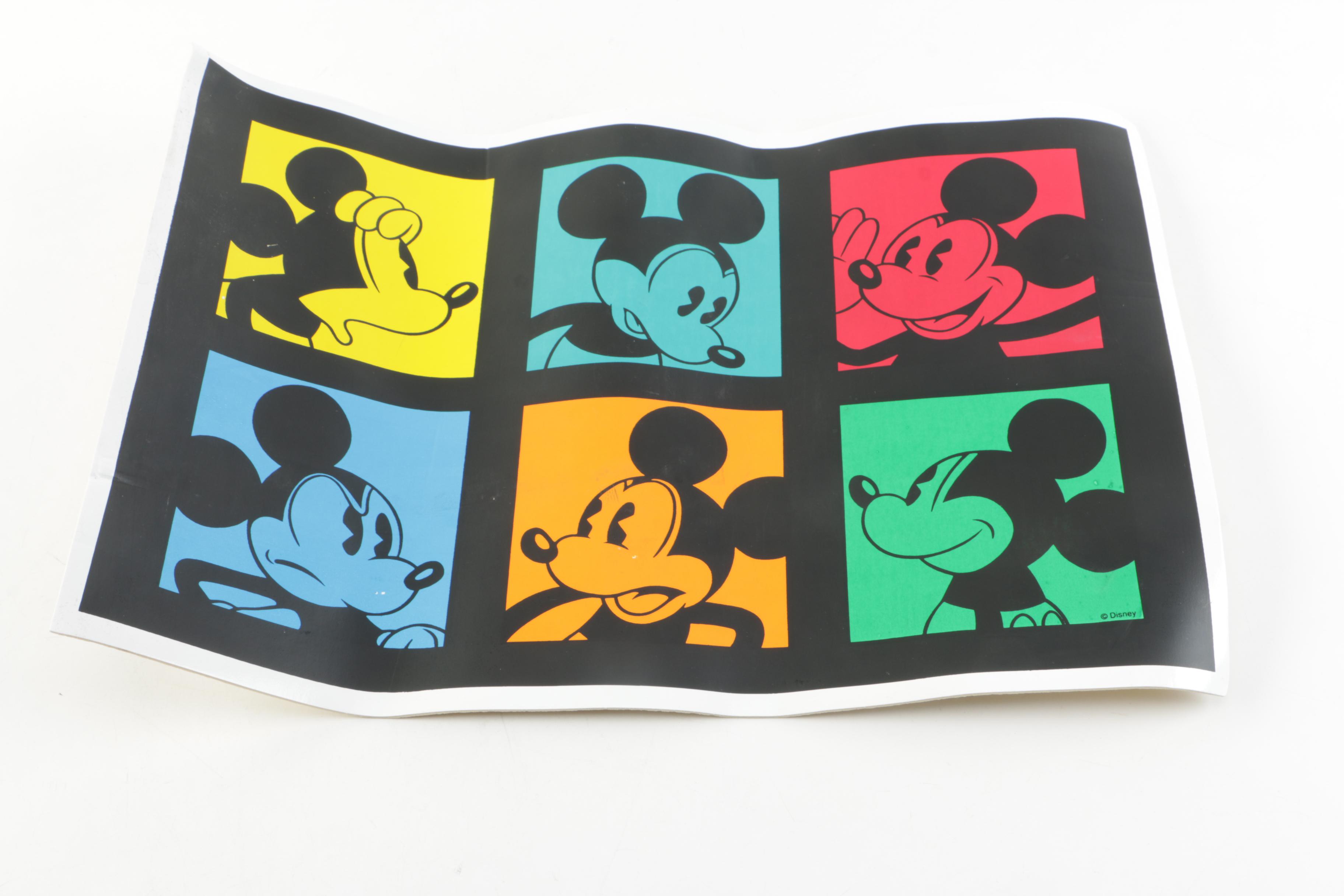 Assortment of Disney Mickey Mouse Items