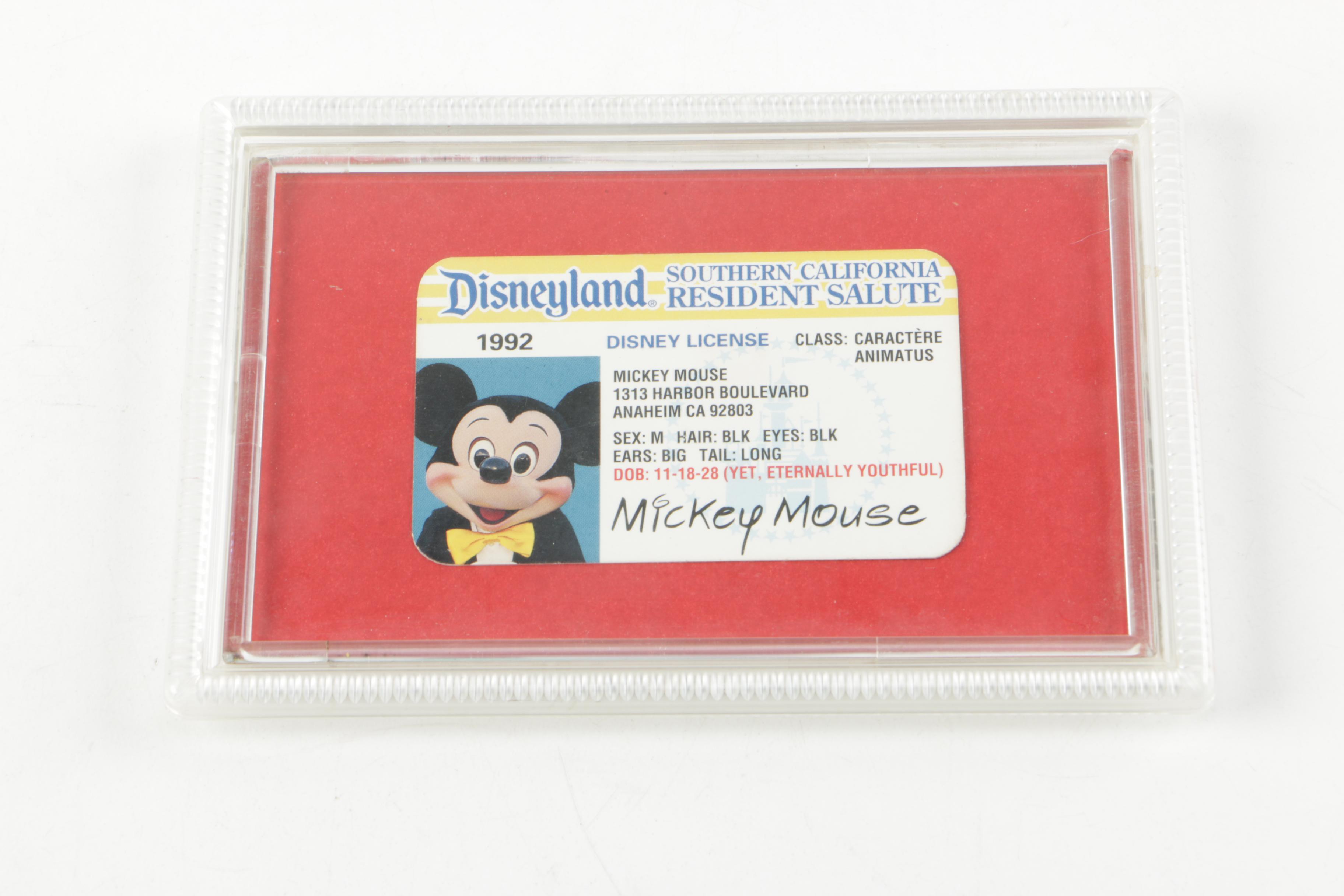 Assortment of Disney Mickey Mouse Items