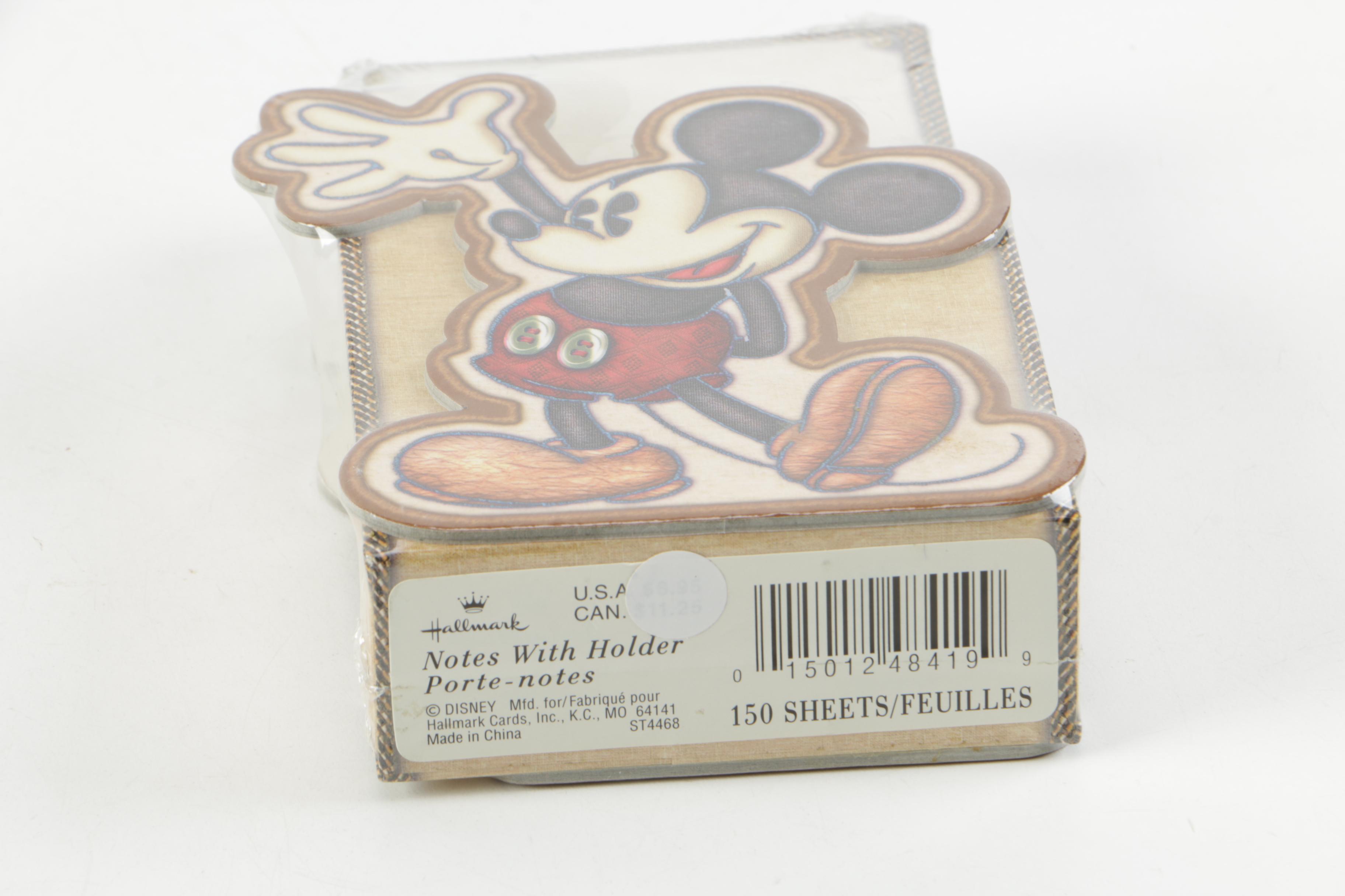 Assortment of Disney Mickey Mouse Items