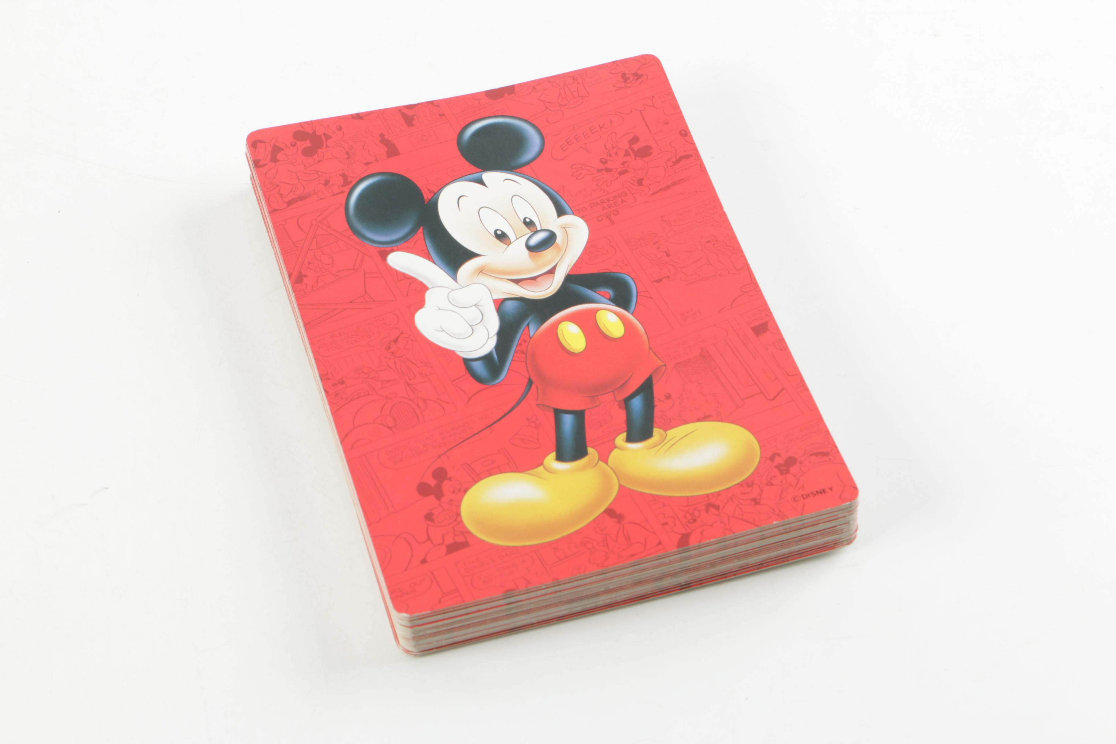 Assortment of Disney Mickey Mouse Items