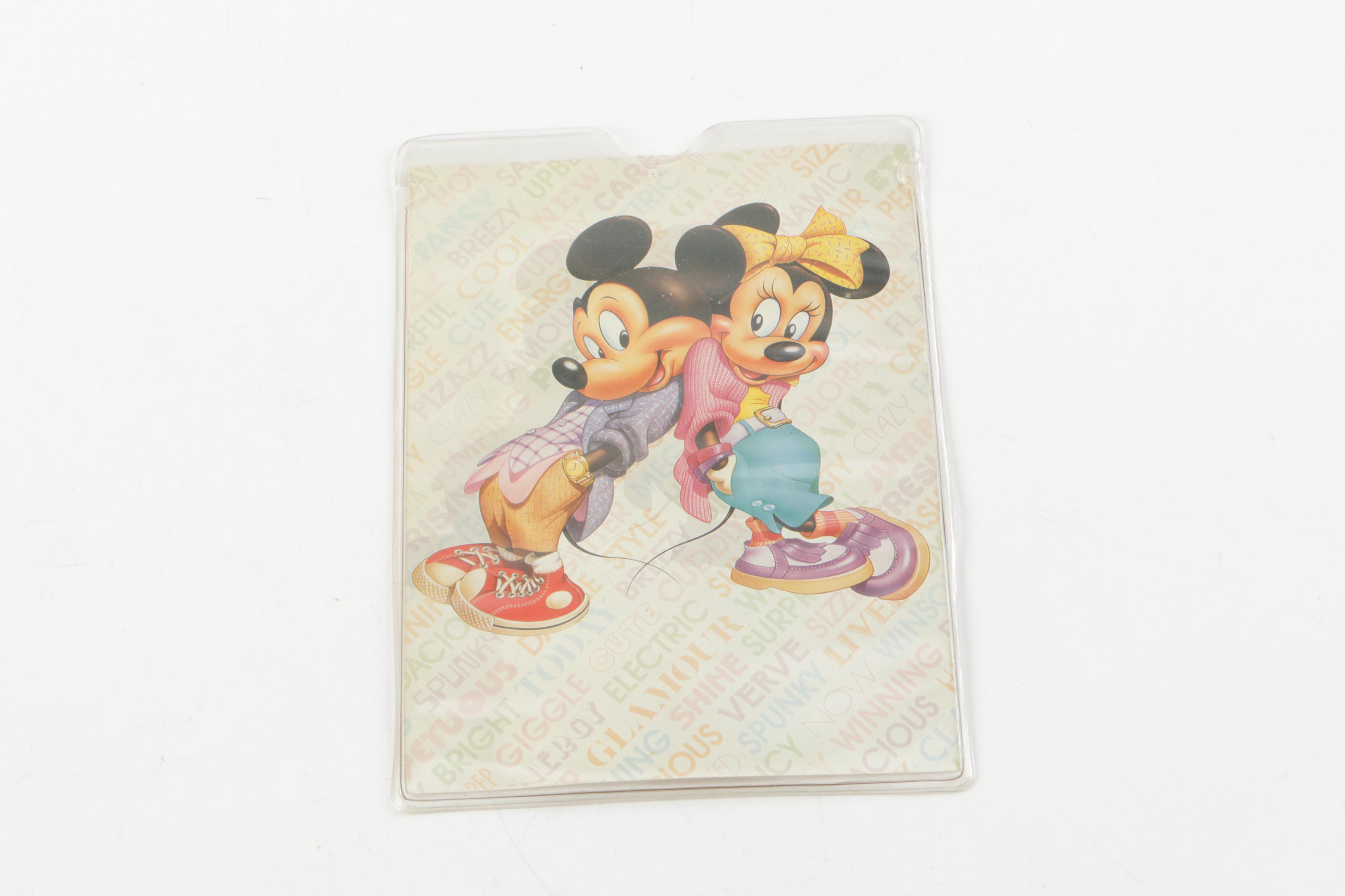 Assortment of Disney Mickey Mouse Items