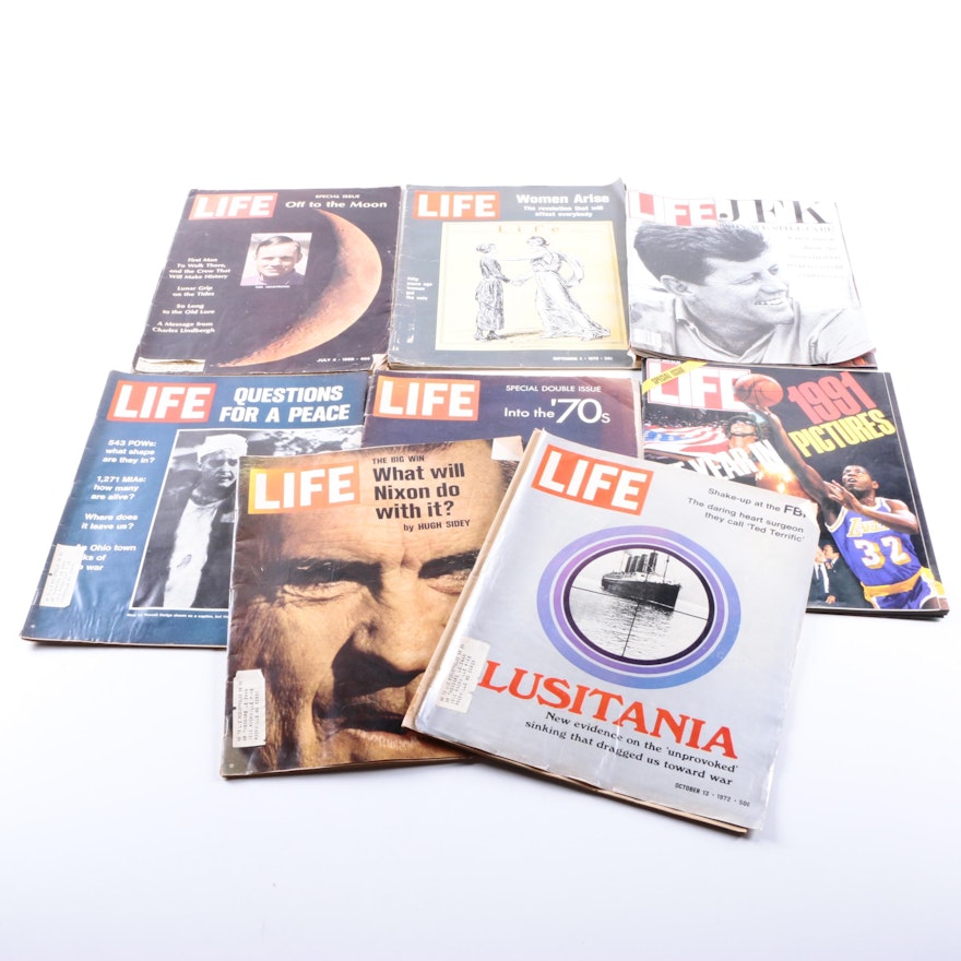 1960s-1990s "Life" Magazines