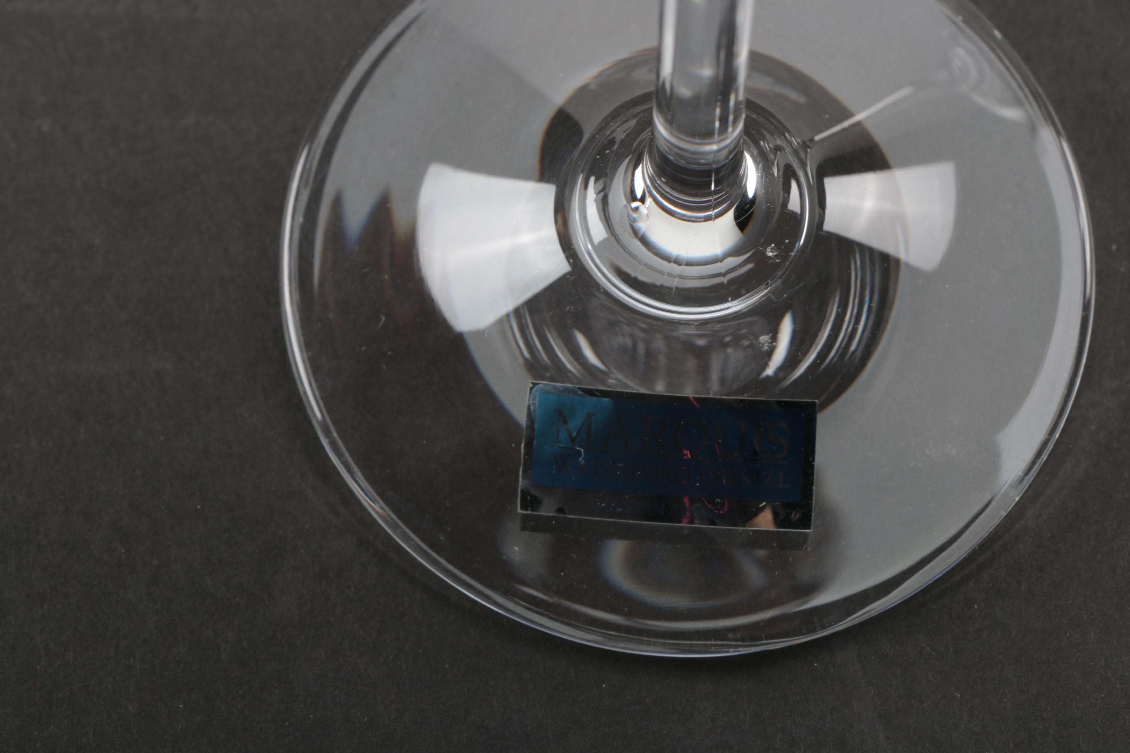 Marquis by Waterford "2000" Crystal Champagne Flutes