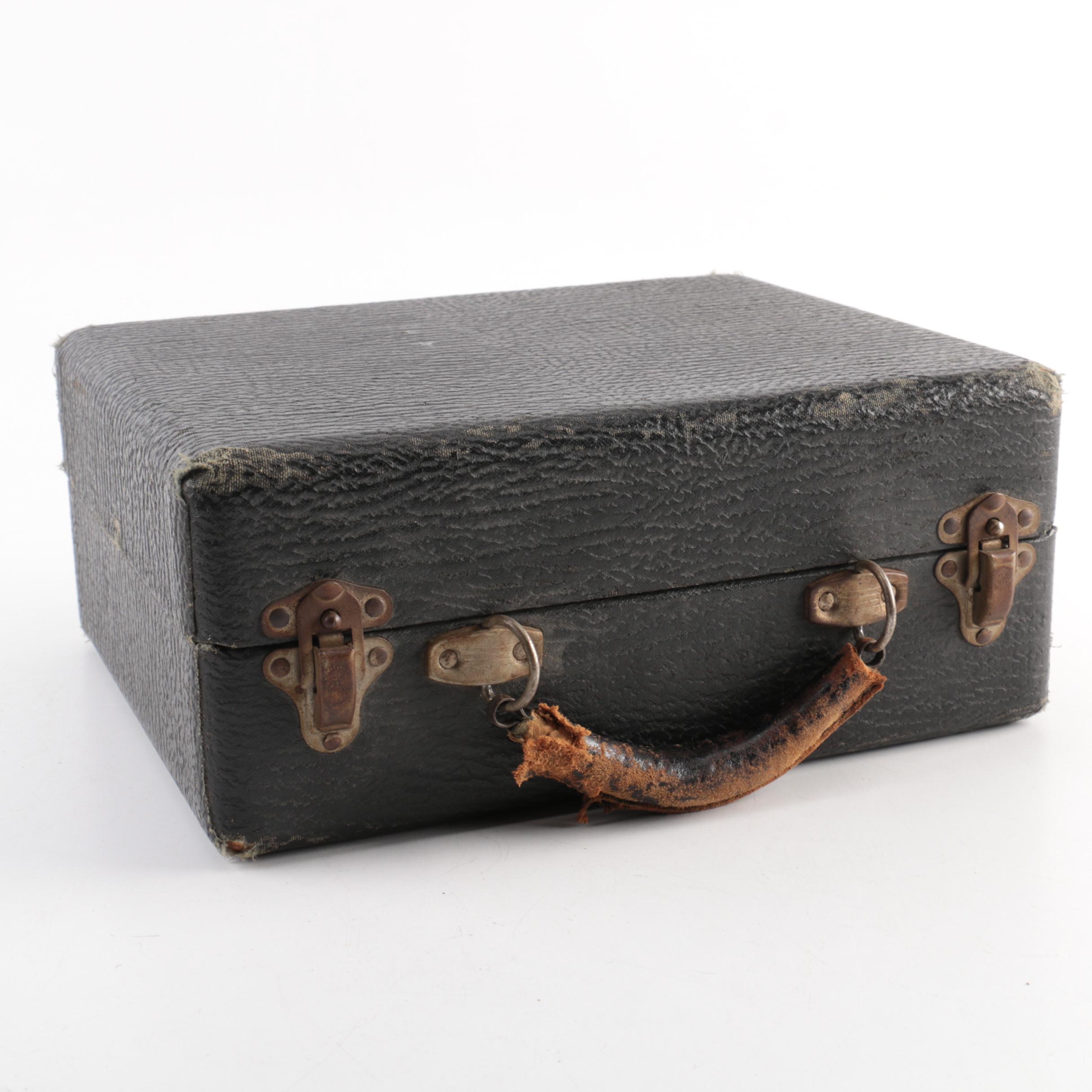 Vintage Stenograph in Case with Ink and Steno Pads