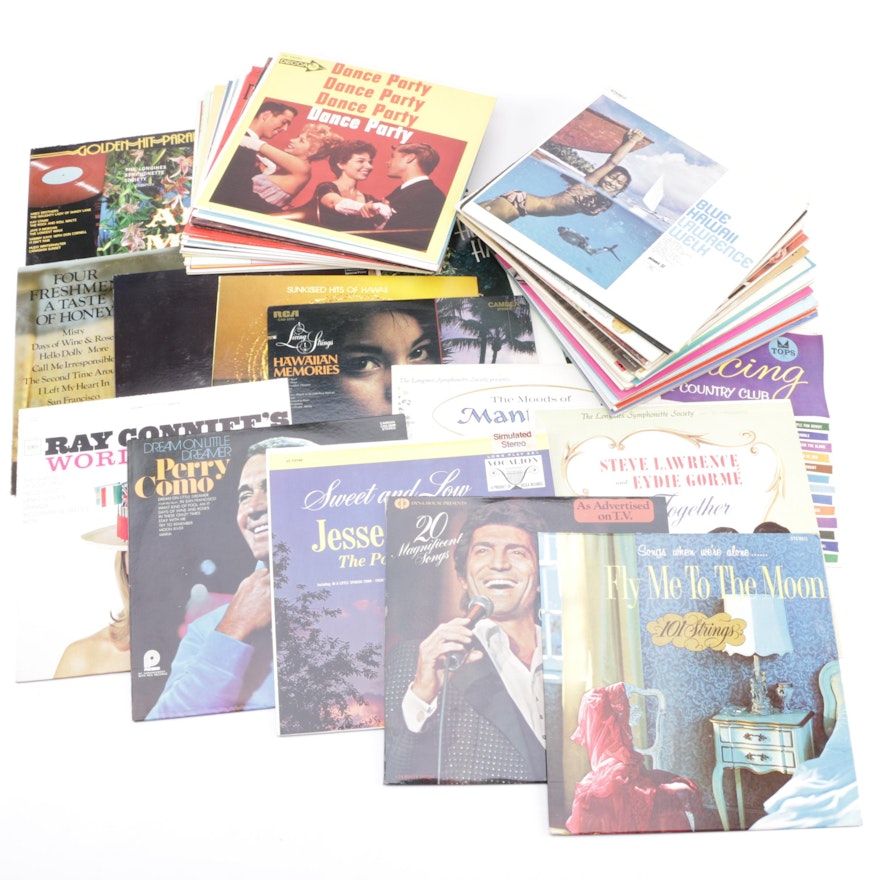 Vintage Vocalist, Jazz and Easy Listening LPs