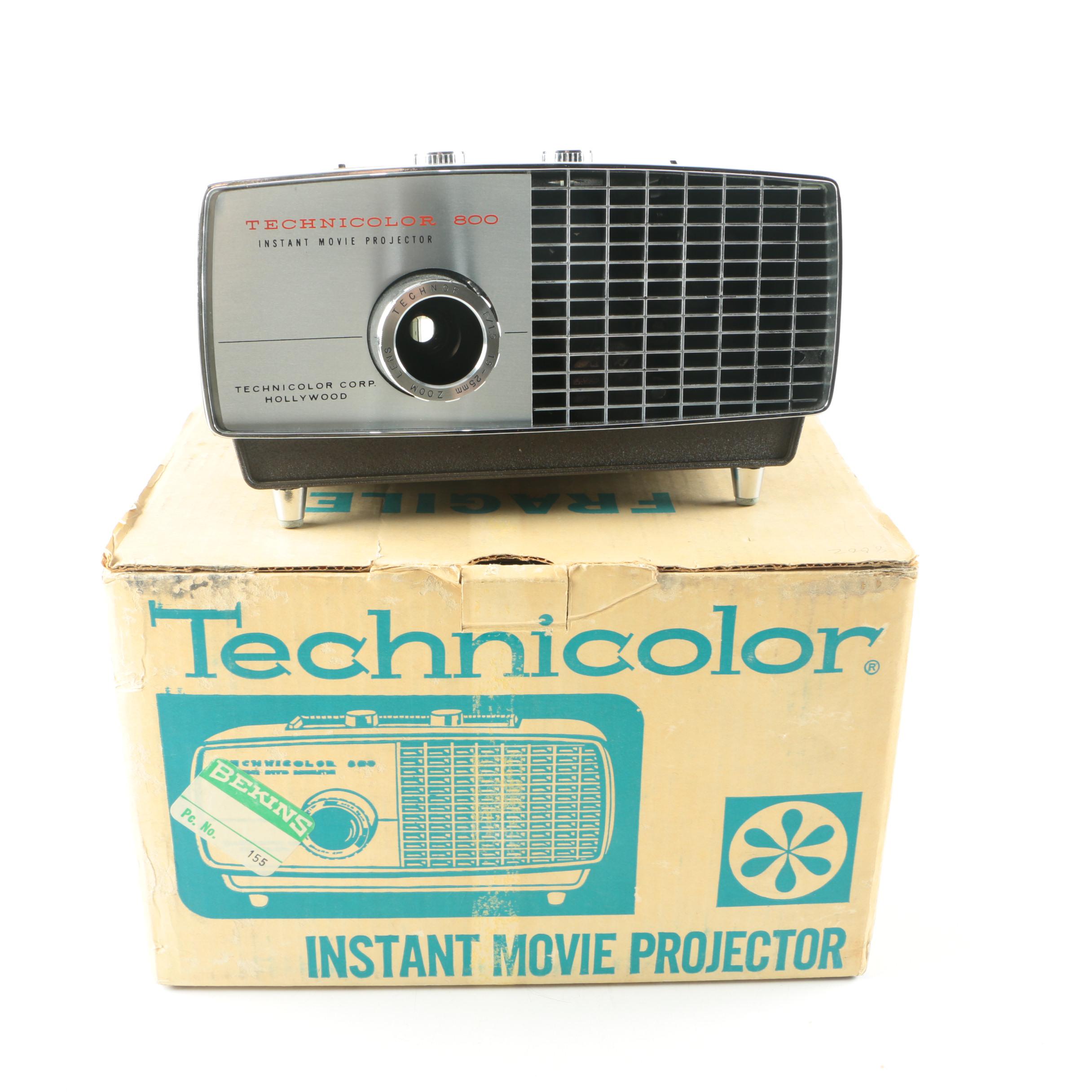 Vintage Technicolor 800 Instant Movie Projector