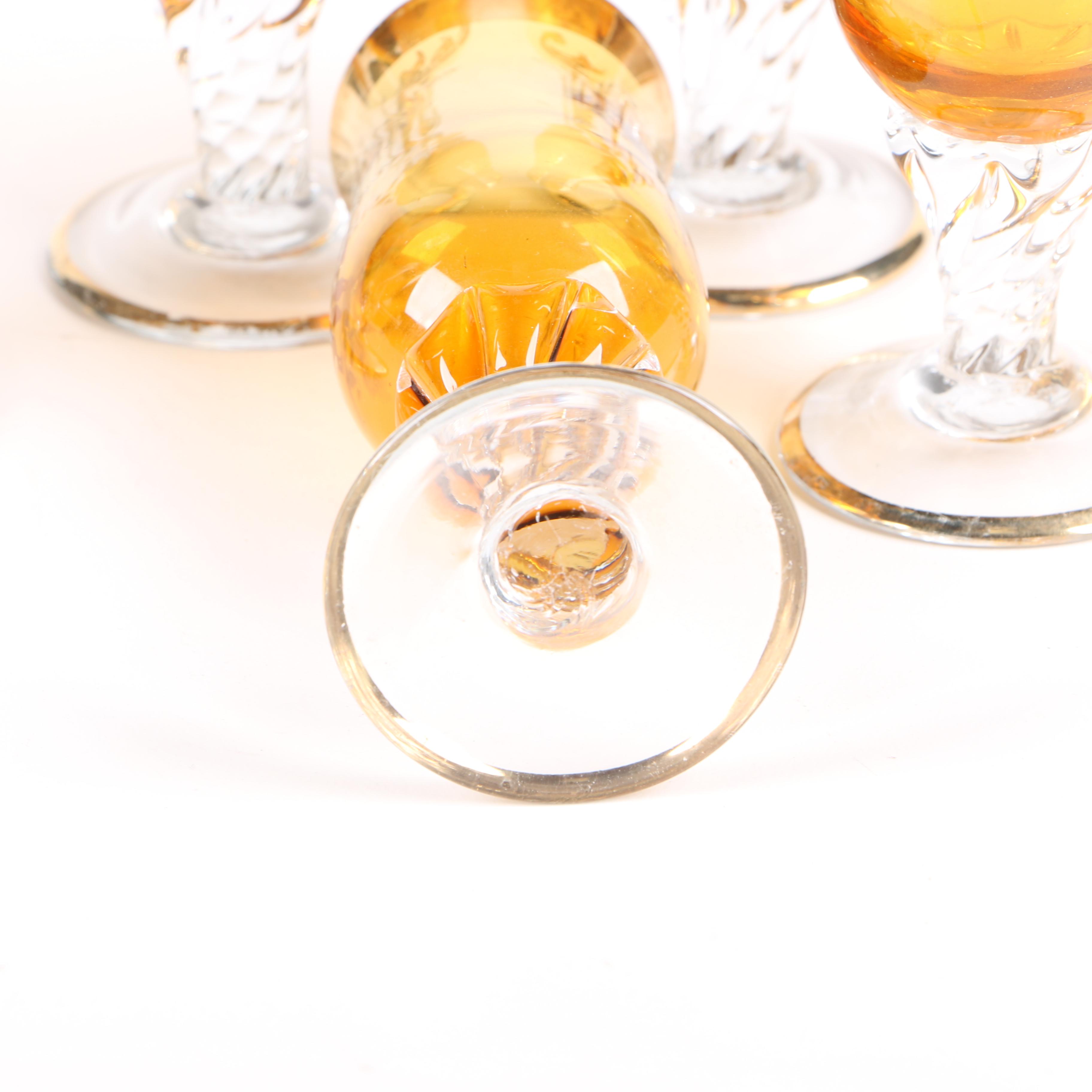 Hand Blown Decanter Set