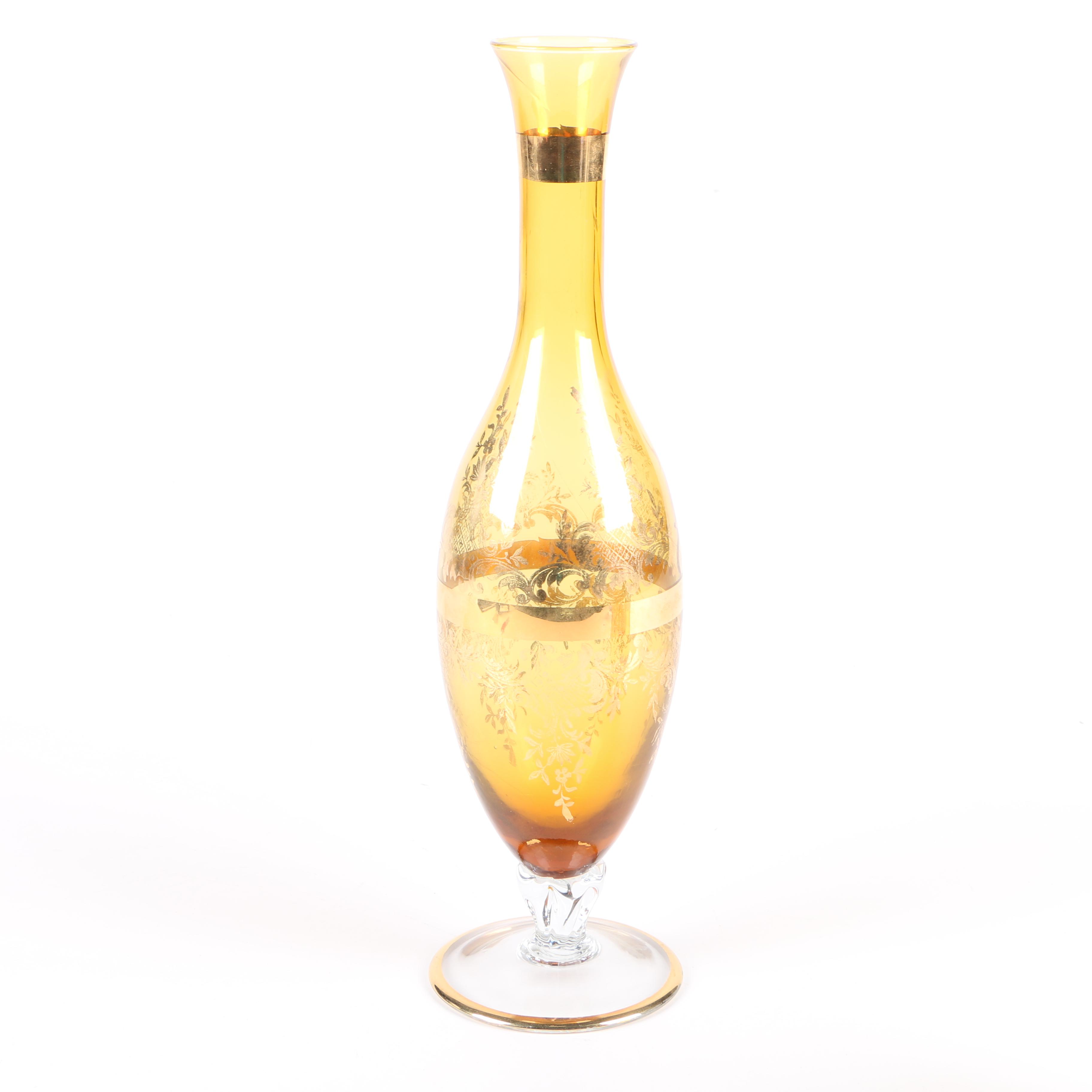 Hand Blown Decanter Set