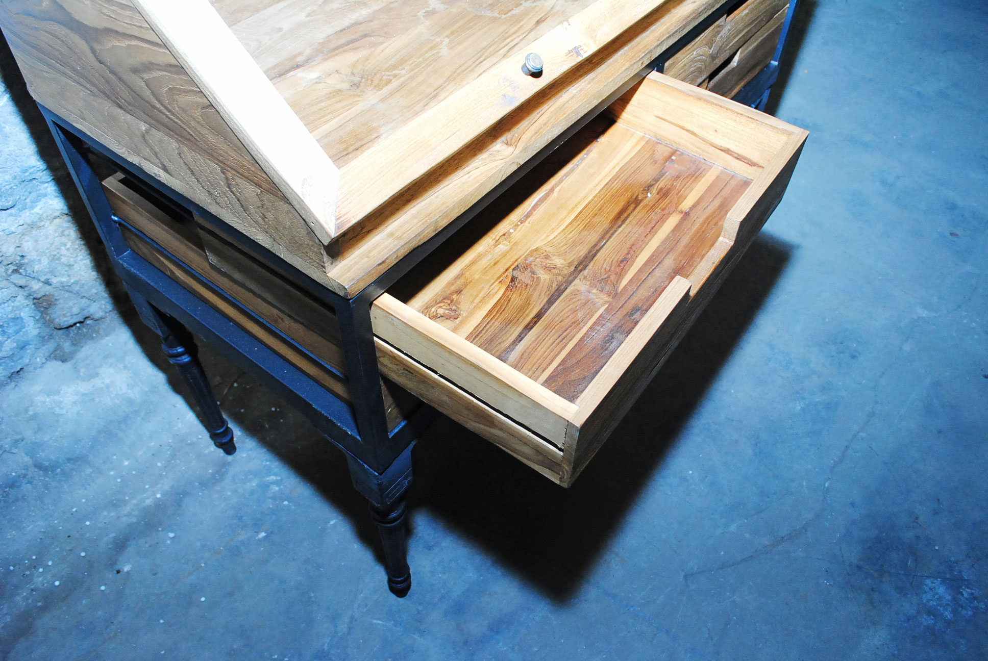 Slanted Display Cabinet