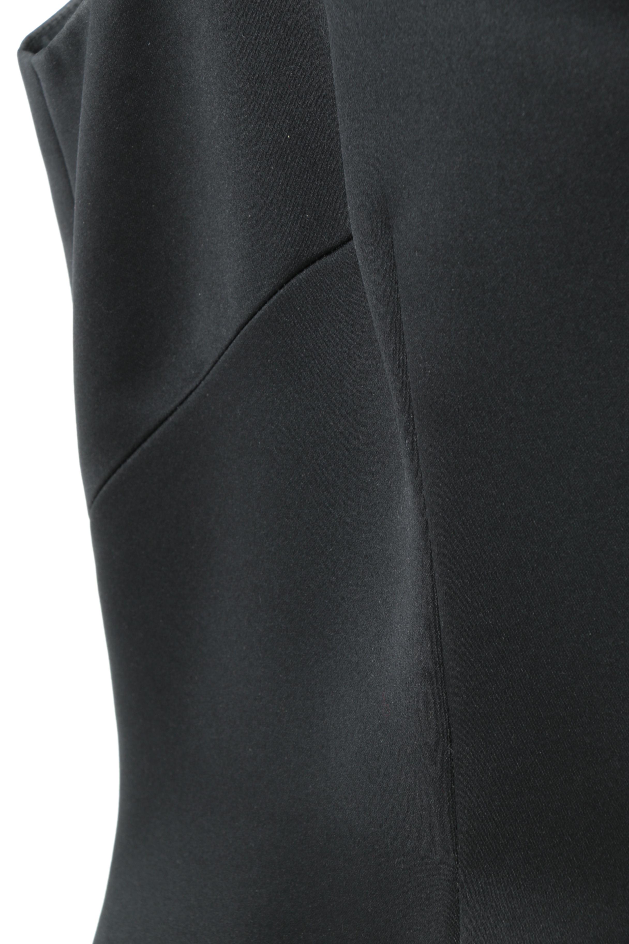 1980s Vintage Blacktie Oleg Cassini Red Blazer and Black Dress