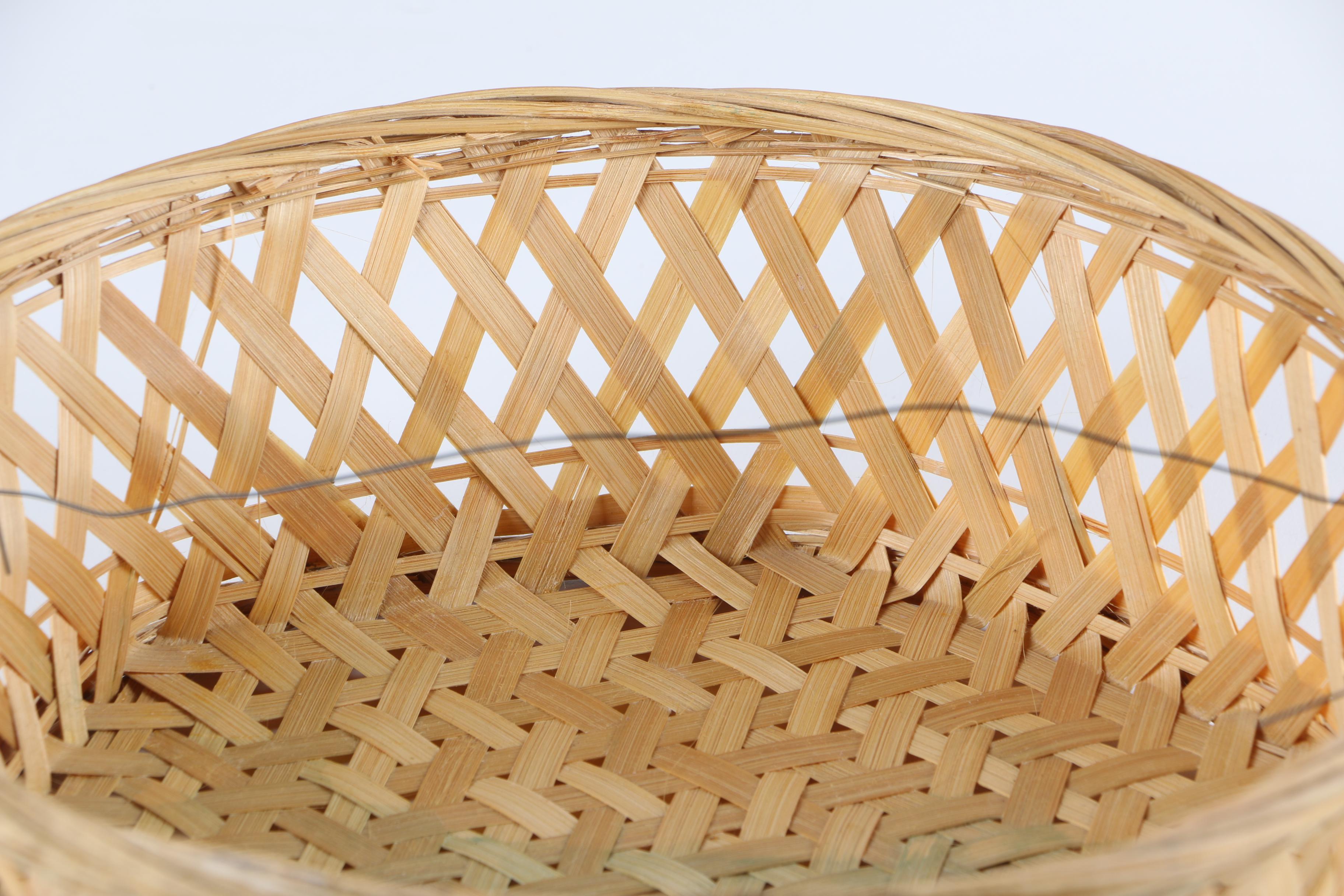 Assorted Wood and Metal Baskets