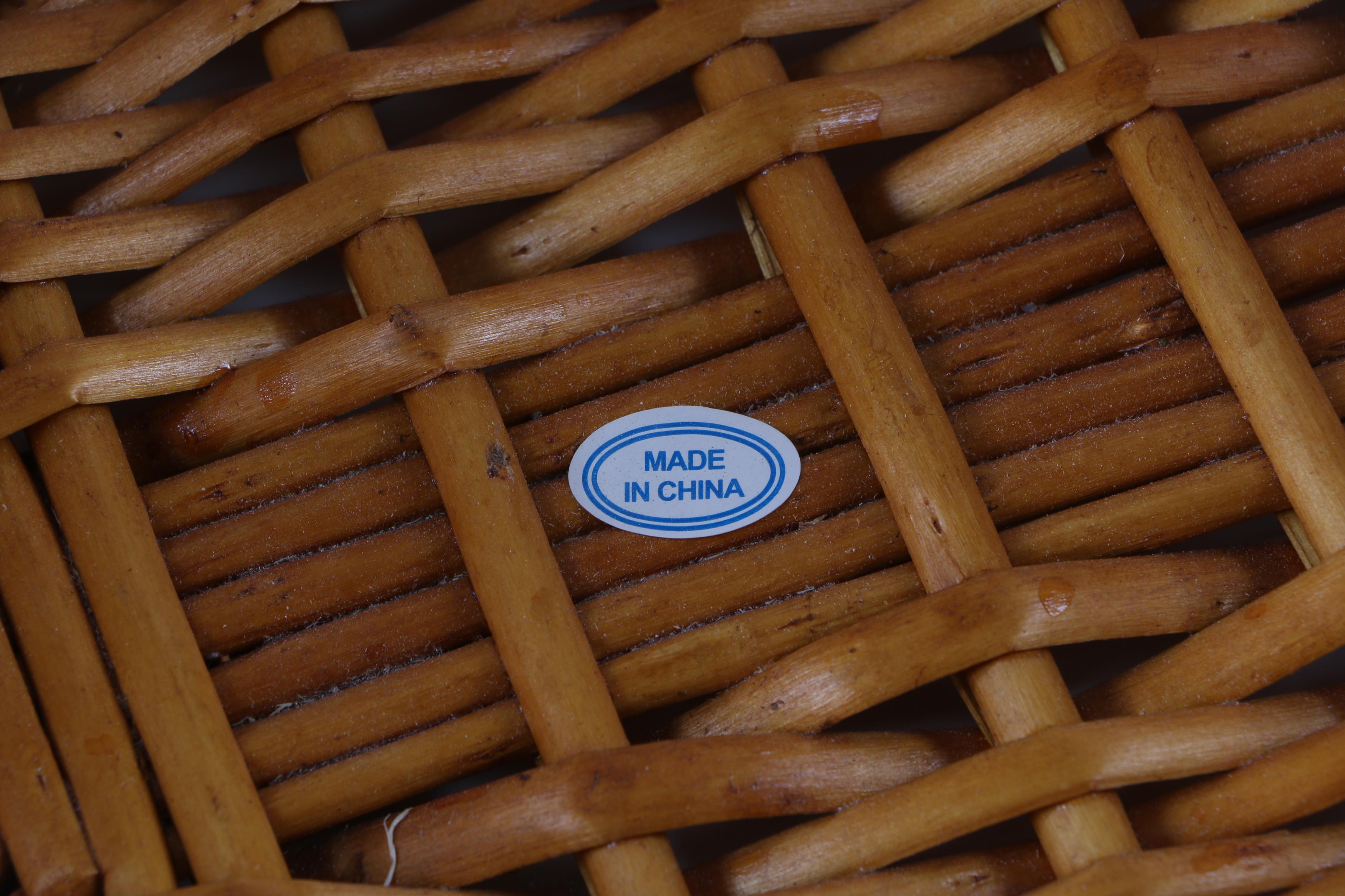 Assorted Wood and Metal Baskets