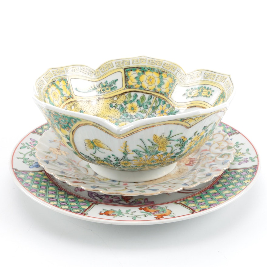 East Asian Decorative Porcelain Tableware