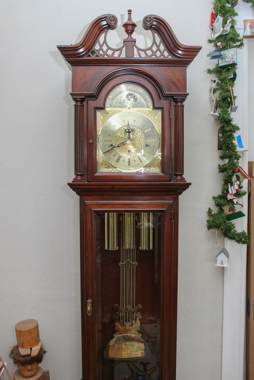 "Trend" Grandfather Clock by Sligh