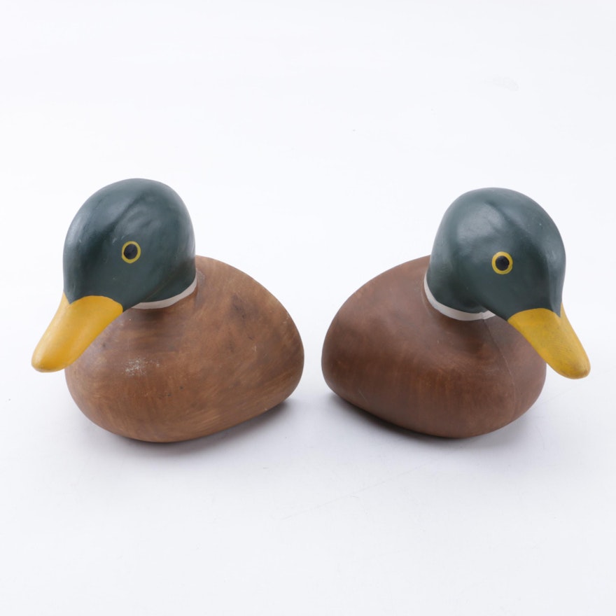 Mallard Duck Bookends