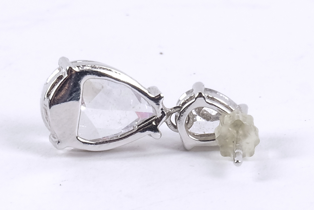 Assortment of Silver and Blue Costume Jewelry