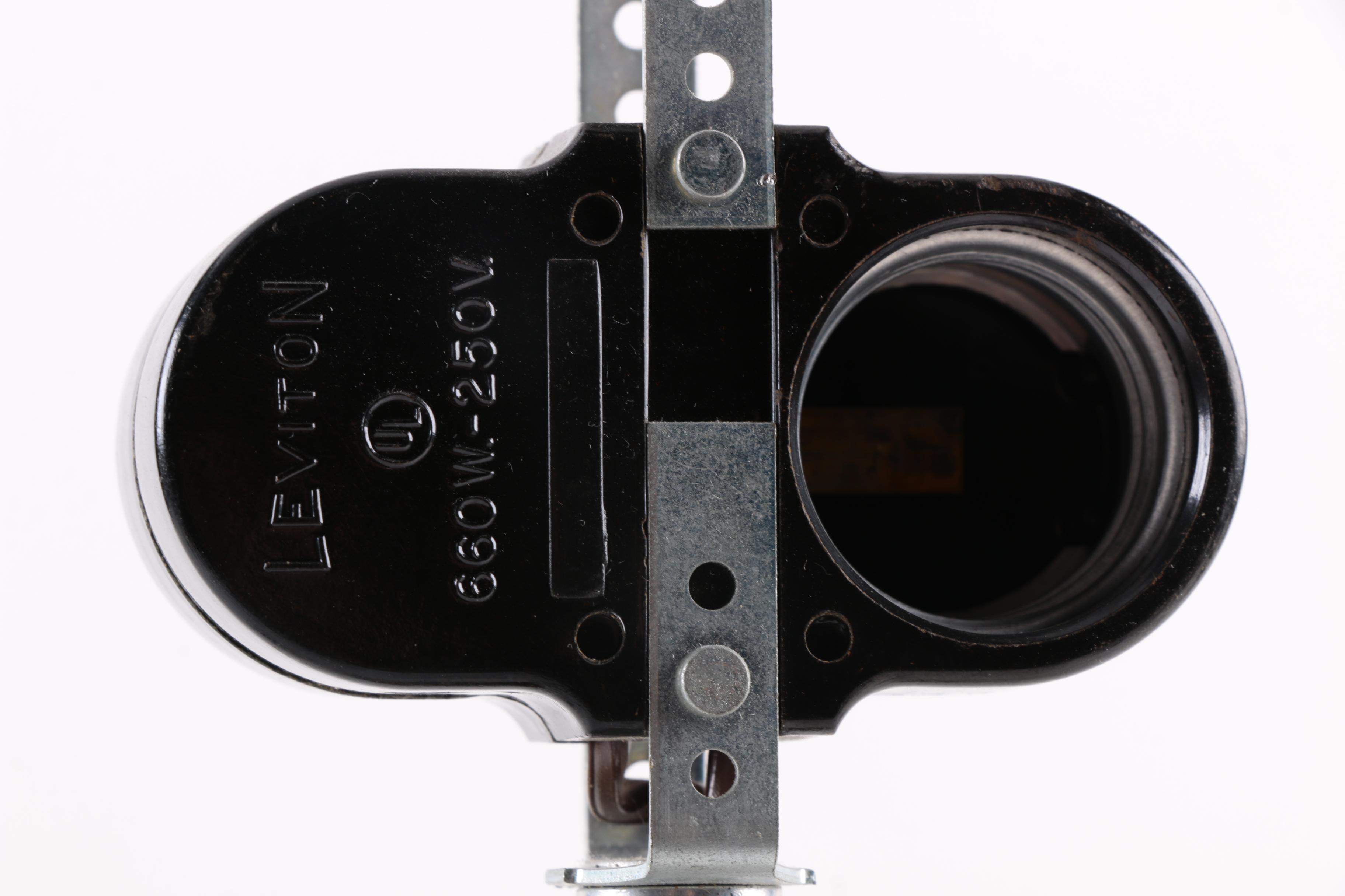 Ceramic and Brass Table Lamp